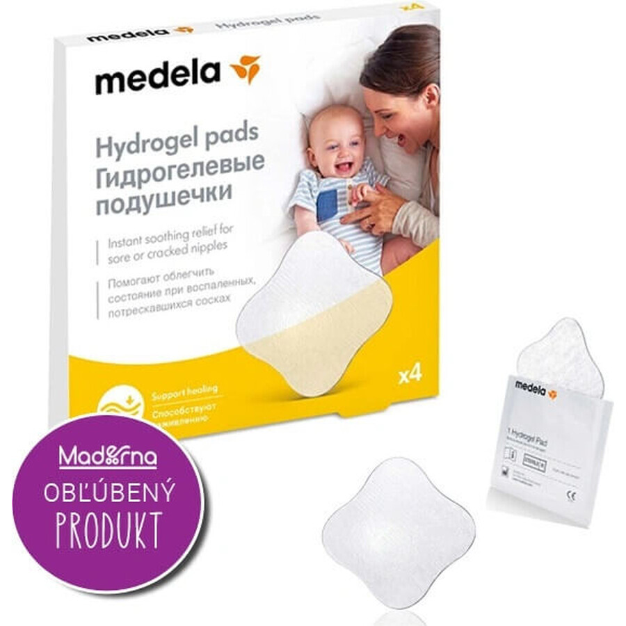 Medela Cuscinetti idrogel - 4 pezzi 1×4 pezzi, Cuscinetti idrogel