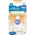 DR.BROWNS CUMLIKY OPTIONS+ NARROW LEVEL 4 1×2 stuks, fopspenen