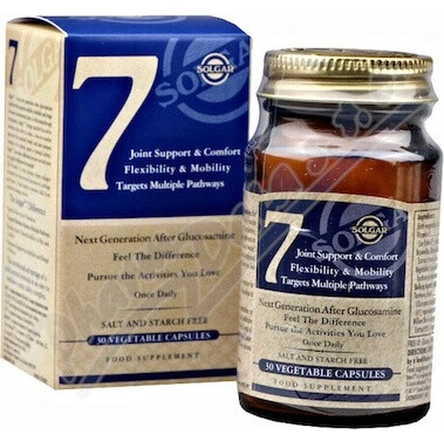 Solgar 7 Complex support for joints, cartilage and bones 30 capsules 1×30 tbl, food supplement