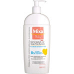 Mixa Baby Surgras Gel lavant corps et cheveux sans savon 1×250 ml, gel lavant pour bébés