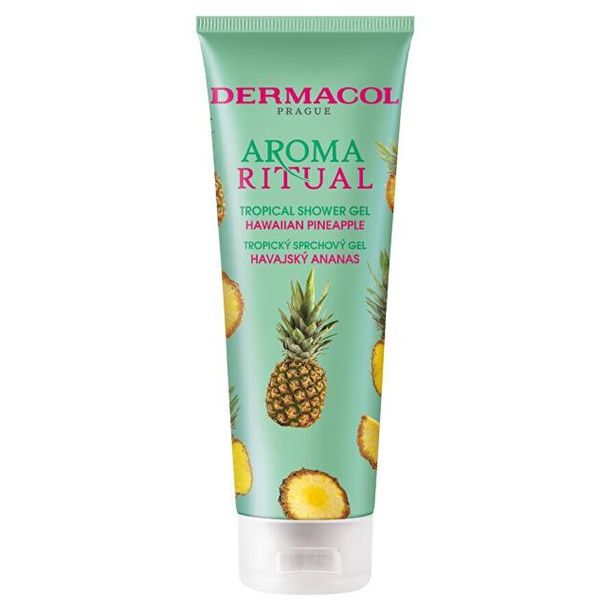 Dermacol Aroma Ritual gel douche ananas hawaïen 1×250 ml, gel douche