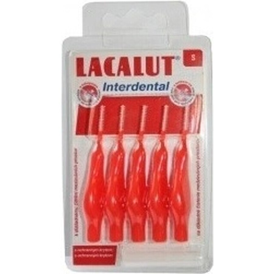 LACALUT INTERDENTAL INTERDENTAL FLEXIBLE S 1×5 pcs, complete cleaning of interdental spaces