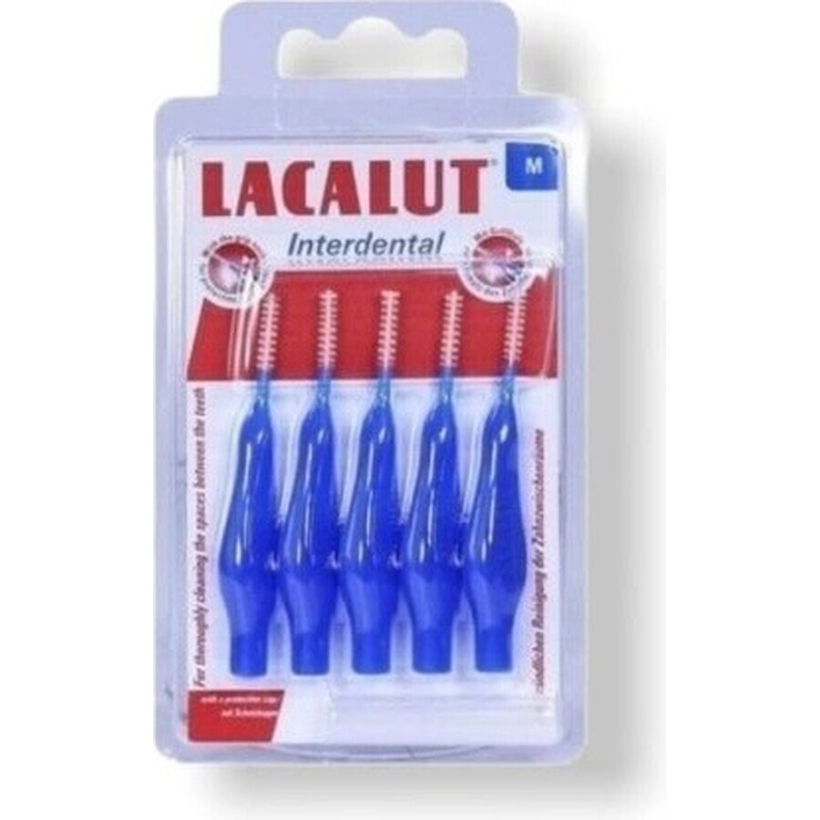 LACALUT INTERDENTAL INTERDENTAL FLEXIBLE S 1×5 pcs, complete cleaning of interdental spaces