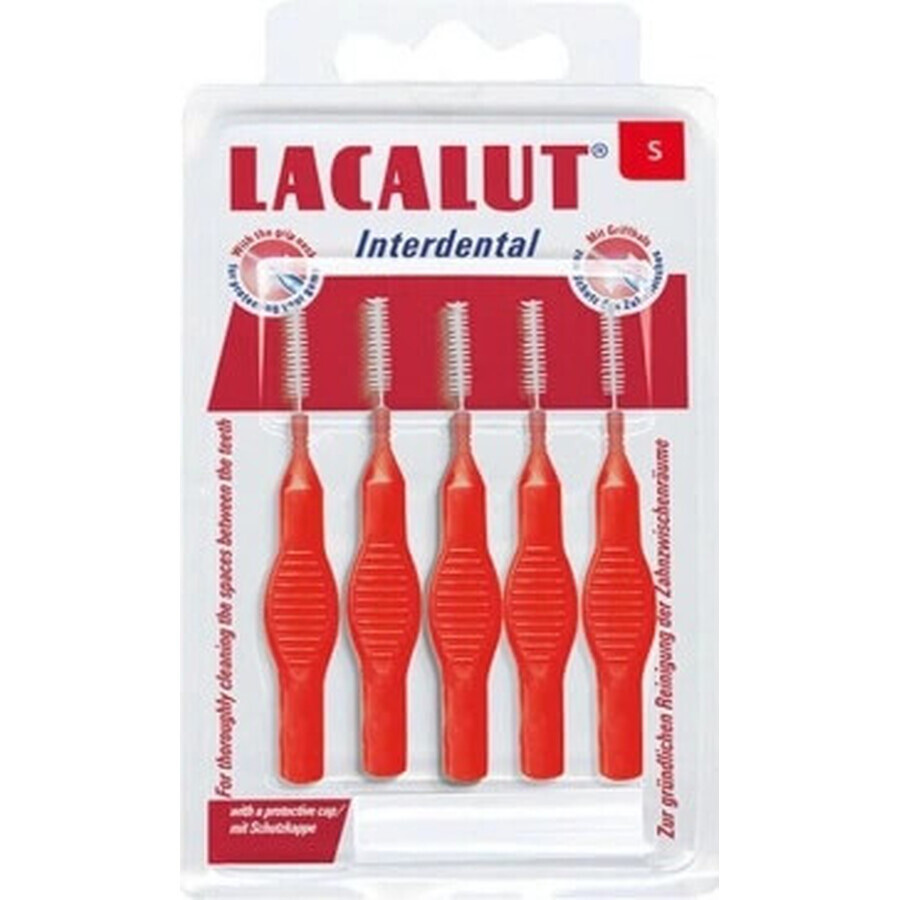 LACALUT INTERDENTAL INTERDENTAL FLEXIBLE S 1×5 pcs, complete cleaning of interdental spaces