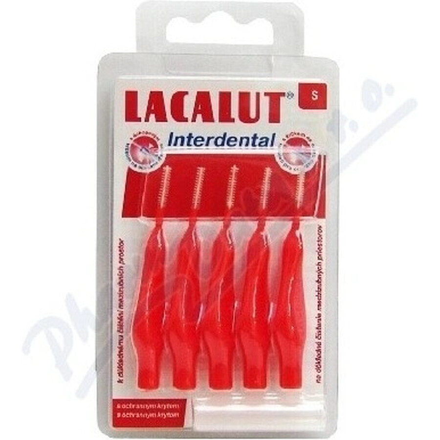 LACALUT INTERDENTAL INTERDENTAL FLEXIBLE S 1×5 pcs, complete cleaning of interdental spaces