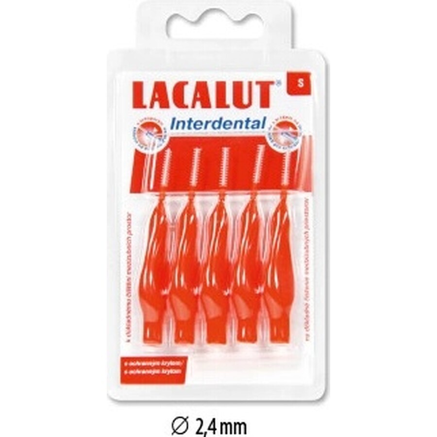 LACALUT INTERDENTAL INTERDENTAL FLEXIBLE S 1×5 pcs, complete cleaning of interdental spaces