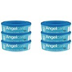 Angelcare Cartouches de remplacement Angelcare 1×6 pcs, cartouches de remplacement pour les paniers