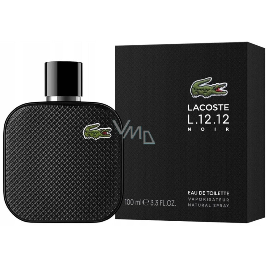 Lacoste Eau Noir Edt 100ml 1×100 ml, Eau de toilette