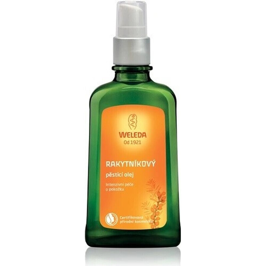 WELEDA Olio vitalizzante di olivello spinoso 1×100 ml, olio