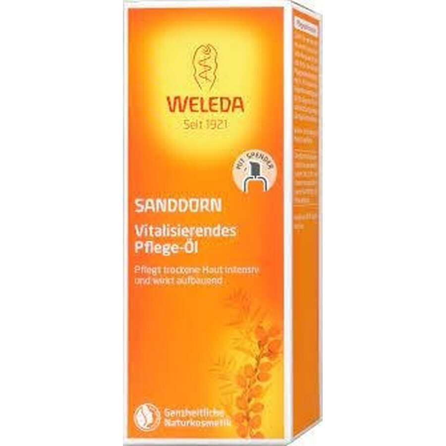 WELEDA Olio vitalizzante di olivello spinoso 1×100 ml, olio