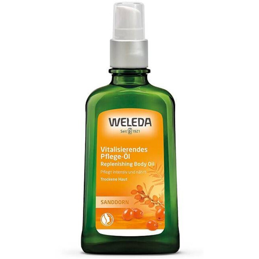 WELEDA Olio vitalizzante di olivello spinoso 1×100 ml, olio