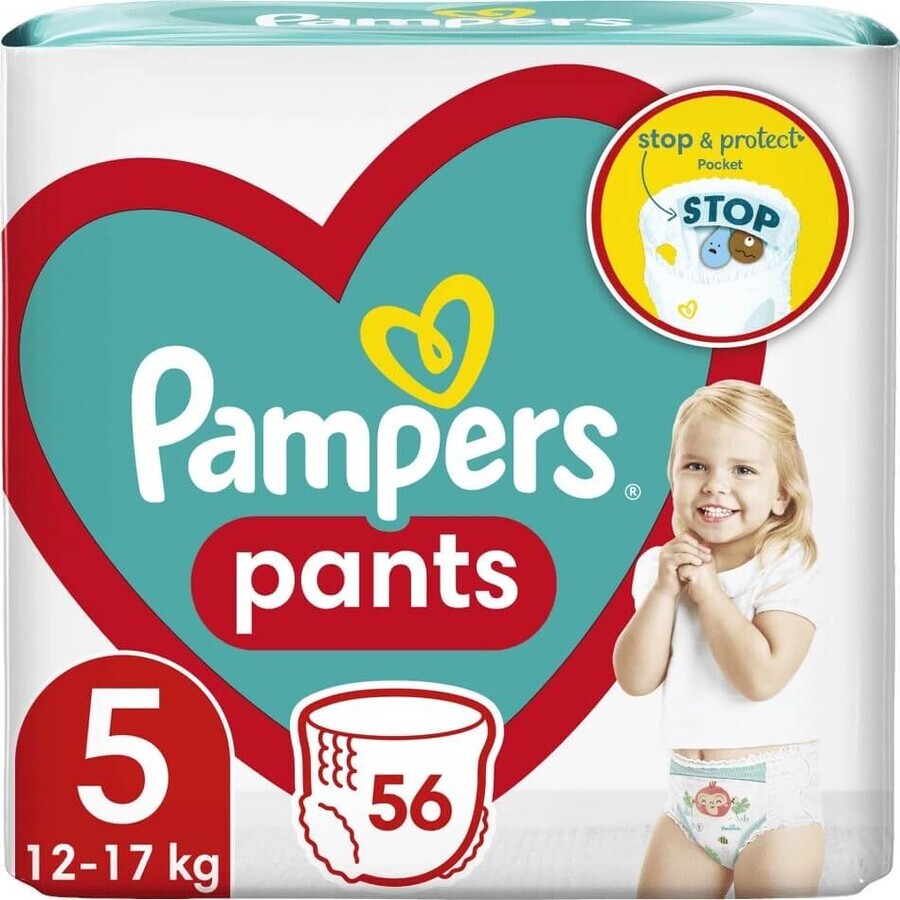 Pampers Pants GP S5 56 pcs (12-17kg) 1×56 pcs