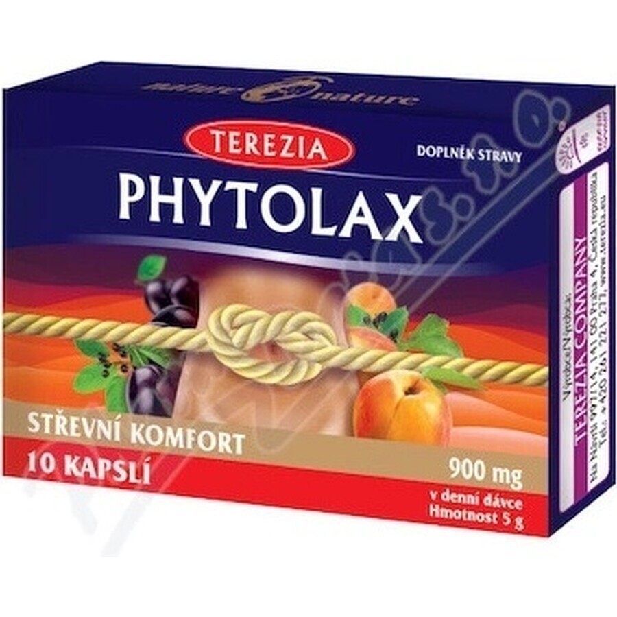 TEREZIA PHYTOLAX 1×10 cps, supliment alimentar