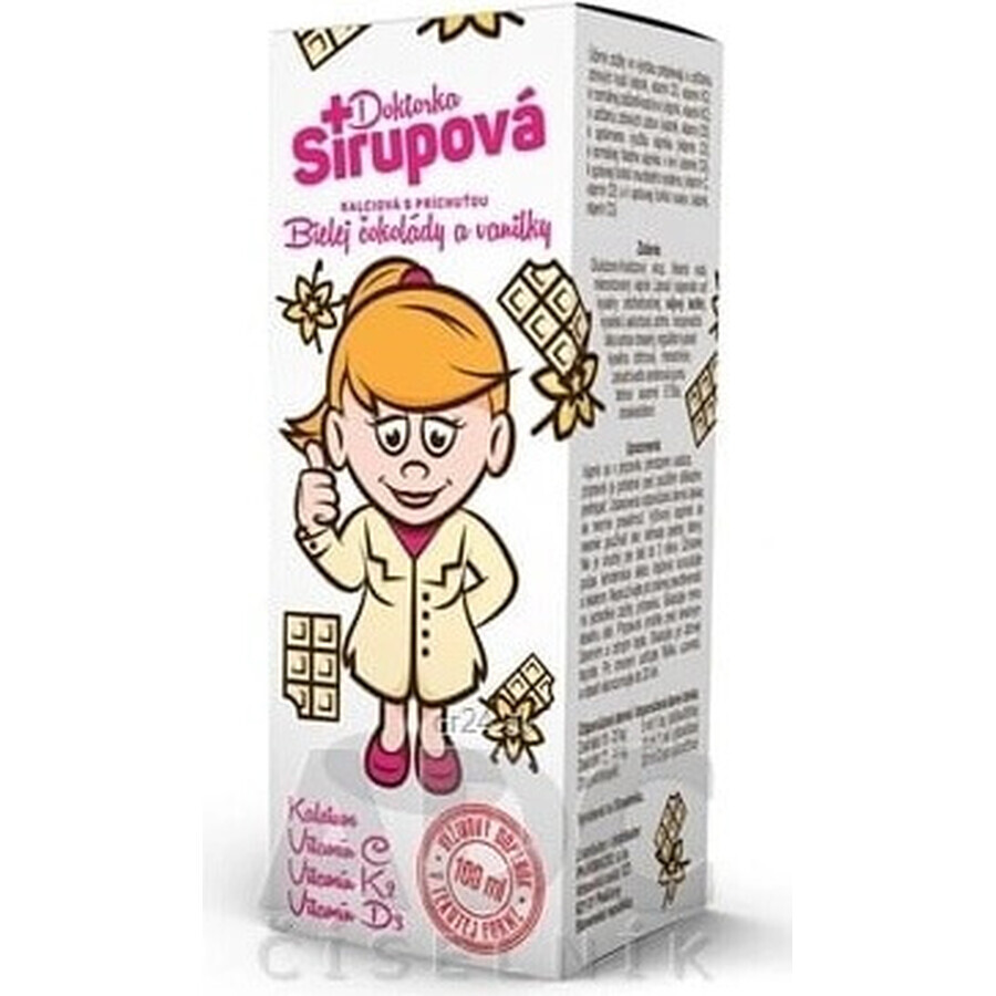 Doctor Syrup Calcium syrup 1×100 ml, chocolate flavor