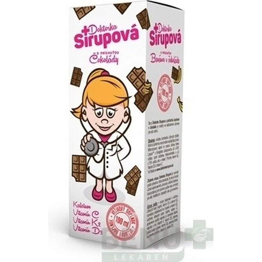 Doctor Syrup Calcium syrup 1×100 ml, chocolate flavor