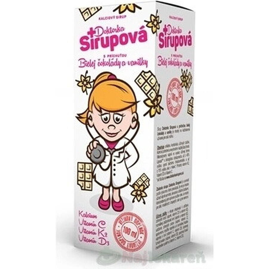 Doctor Syrup Calcium syrup 1×100 ml, chocolate flavor