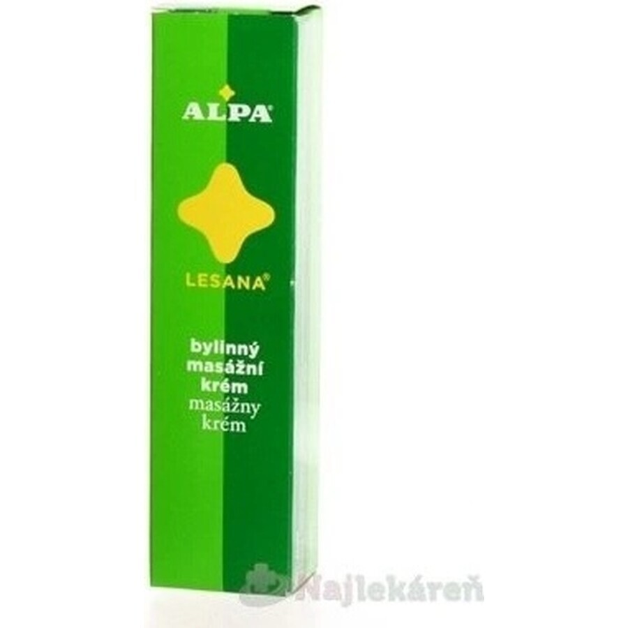 ALPA CREAM LESANA 1×40 g, kruidenmassage