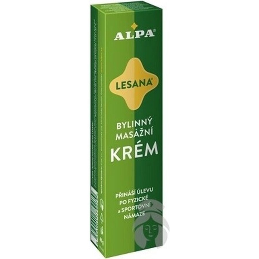 ALPA CREAM LESANA 1×40 g, kruidenmassage