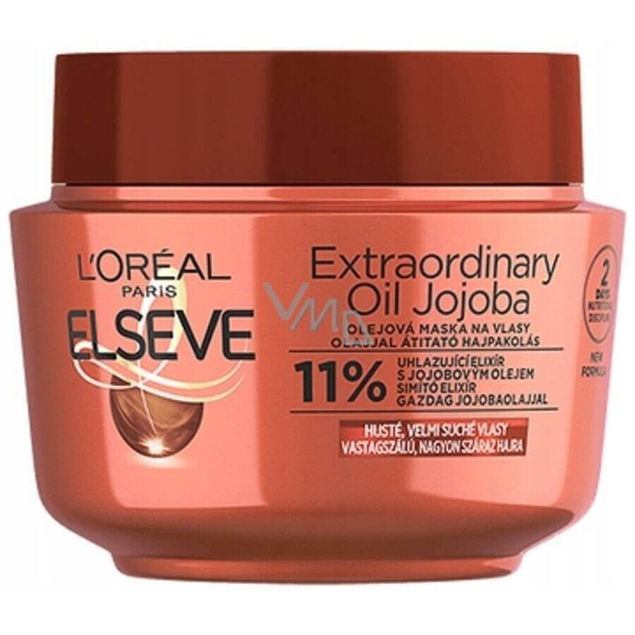 L'Oréal Paris Elseve Maschera Olio Straordinario, 300 ml 1×300 ml maschera