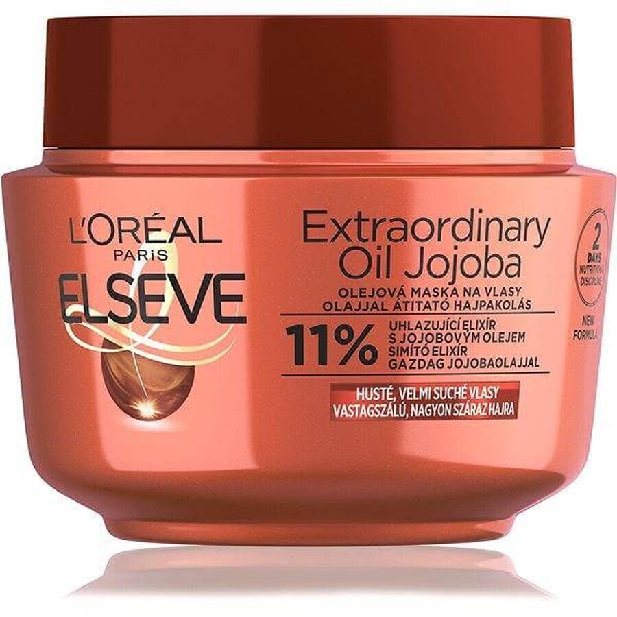 L'Oréal Paris Elseve Maschera Olio Straordinario, 300 ml 1×300 ml maschera