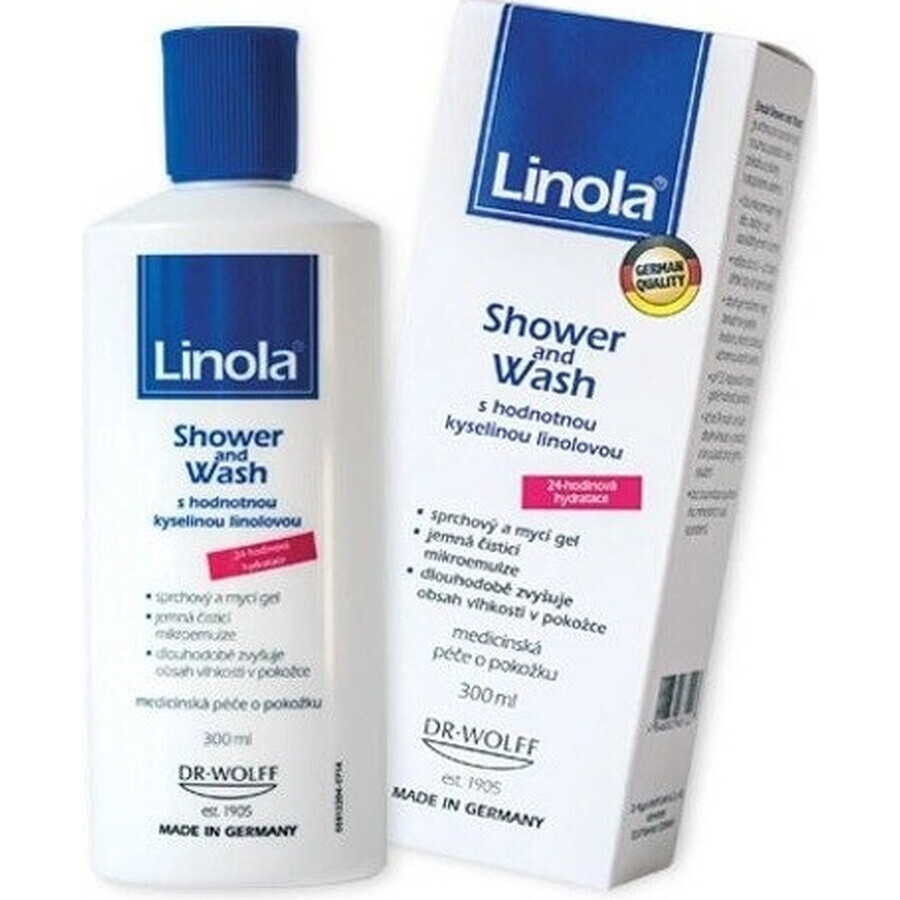 Linola Shower und Wasch 1×300 ml, gel emulsie