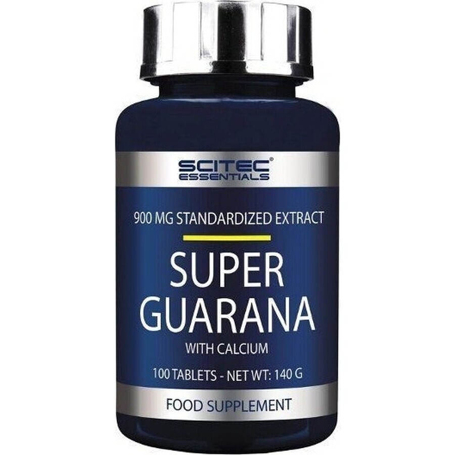 Scitec Nutrition Super Guarana 1×100 tbl, voedingssupplement