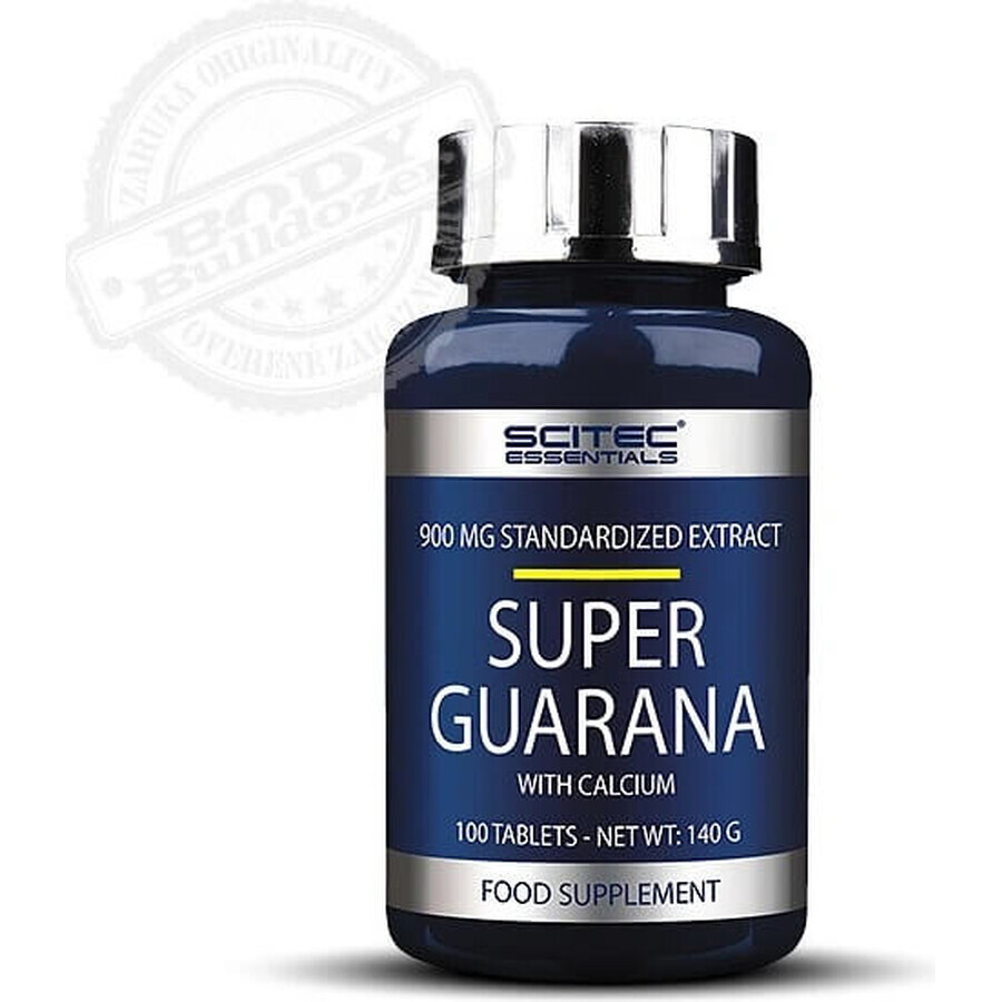 Scitec Nutrition Super Guarana 1×100 tbl, voedingssupplement