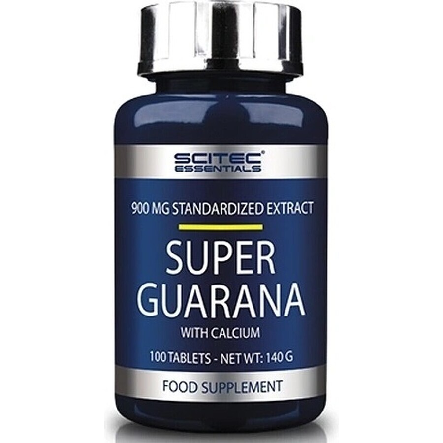 Scitec Nutrition Super Guarana 1×100 tbl, voedingssupplement