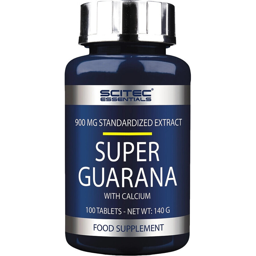 Scitec Nutrition Super Guarana 1×100 tbl, voedingssupplement