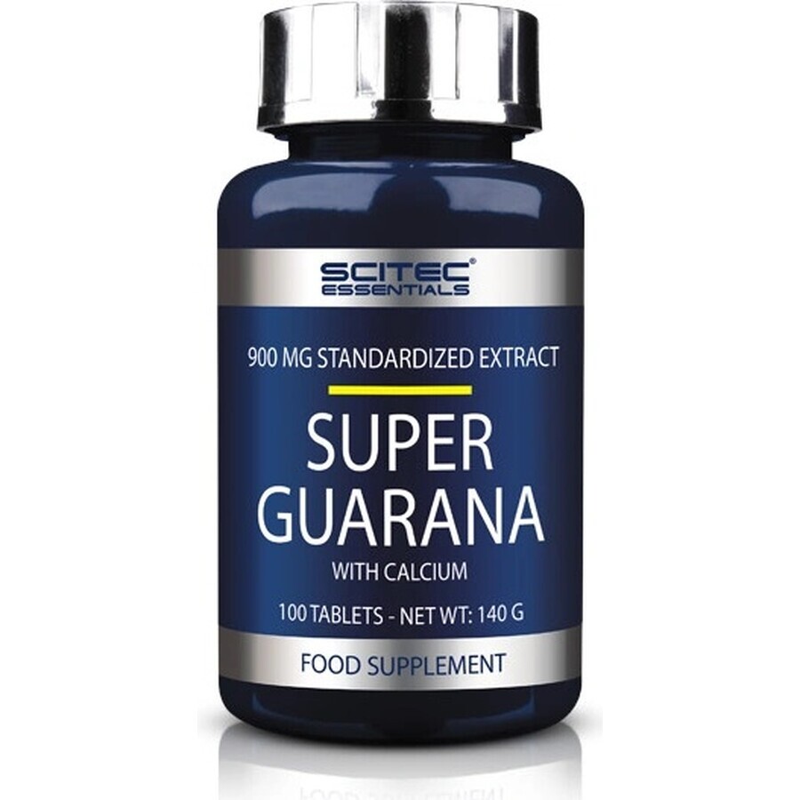 Scitec Nutrition Super Guarana 1×100 tbl, voedingssupplement