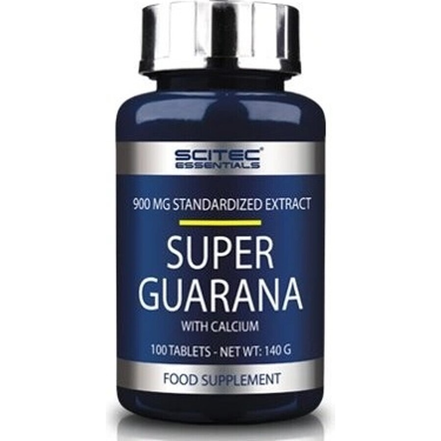 Scitec Nutrition Super Guarana 1×100 tbl, voedingssupplement