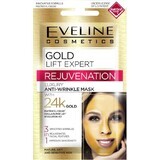 Eveline Gold Lift Expert Face Mask 3in1 1×7 ml, mască de față