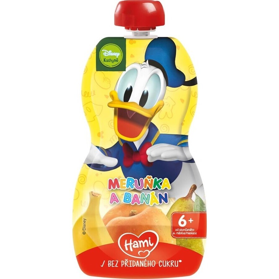 HAMI Disney Minnie Capsule Banaan en Aardbei 1×110 g, fruitcapsule