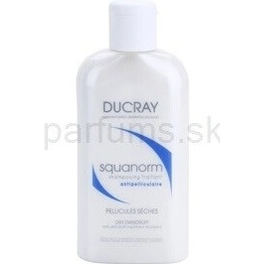 DUCRAY SQUANORM - PELLICULES SÉCHES 1×200 ml, champú contra la caspa seca