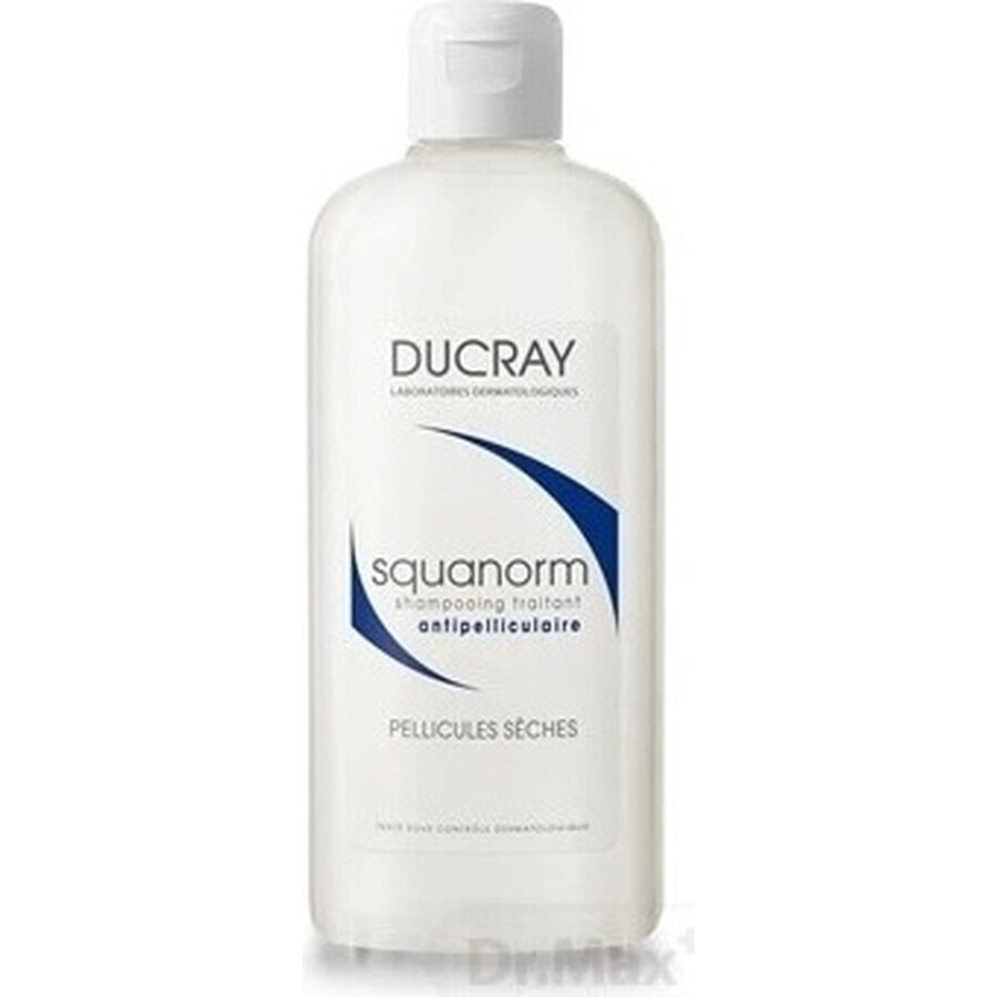 DUCRAY SQUANORM - PELLICULES SÉCHES 1×200 ml, champú contra la caspa seca