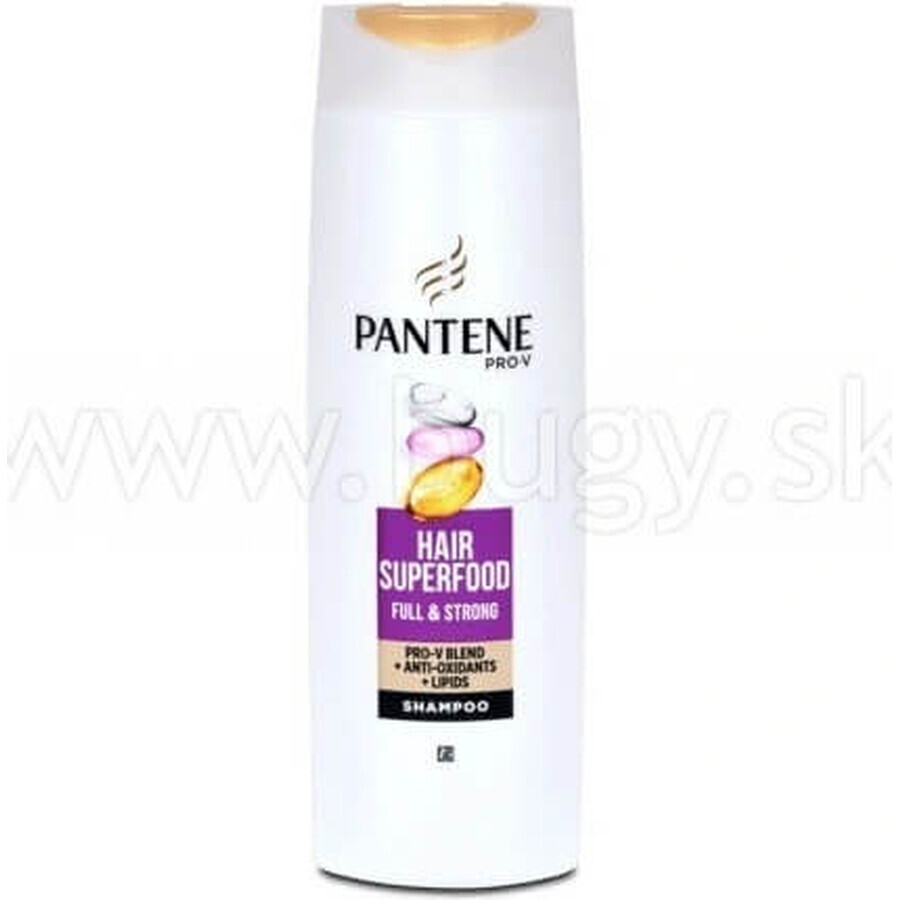 Pantene S Superfood 1×400 ml, shampooing pour cheveux