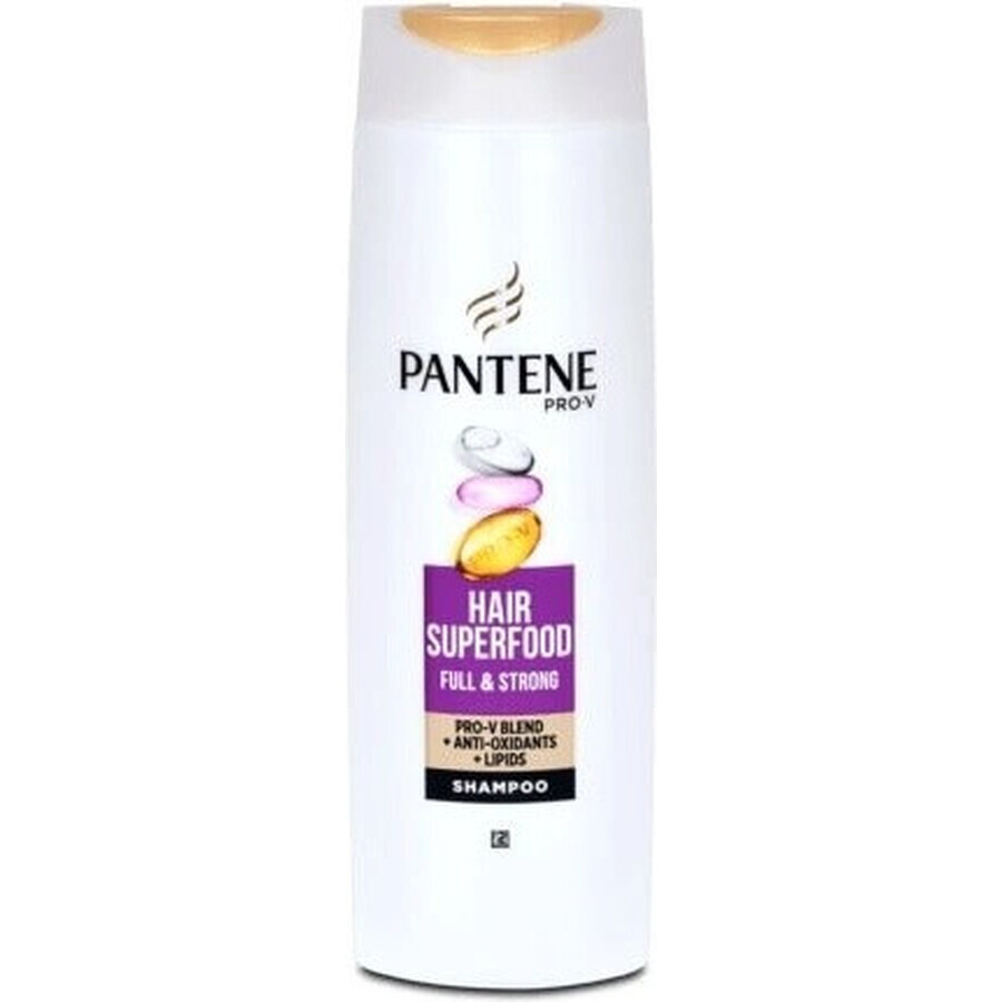 Pantene S Superfood 1×400 ml, shampooing pour cheveux