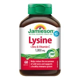 Jamieson Lysine 1000 mg met zink en vitamine C 60 tabletten