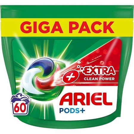 Ariel All-in-1 PODS All-in-1 PODS Extra Schoon, Wasgelcapsules, 60 Wasgelcapsules 1×60 stuks, Wasgelcapsules