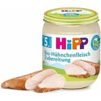 HiPP Biologische kalkoenpuree 1×125 g, vleeshapje voor kinderen