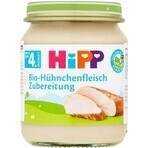 HiPP Biologische kalkoenpuree 1×125 g, vleeshapje voor kinderen