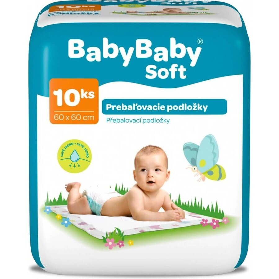 BabyBaby Zachte aankleedkussens 1×10 st. aankleedkussen