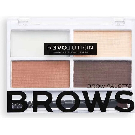 Revolution Relove, Colour Cult Medium, kit per la cura delle sopracciglia 1×3,20 g, kit per la cura delle sopracciglia