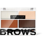 Revolution Relove, Colour Cult Medium, kit per la cura delle sopracciglia 1×3,20 g, kit per la cura delle sopracciglia