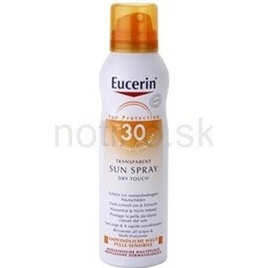 Eucerin SUN OIL CONTROL SPF 30 spray 1×200 ml voor gevoelige huid