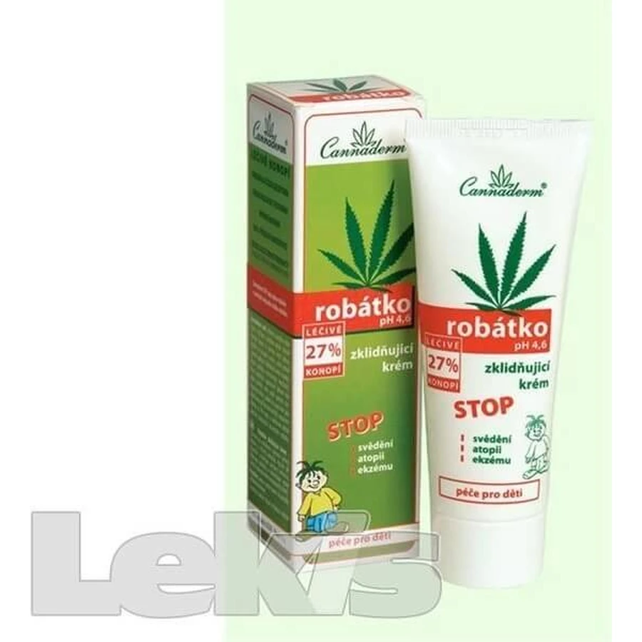 Cannaderm ROBATO krem łagodzący 1×50 g, krem łagodzący: ceny i cechy