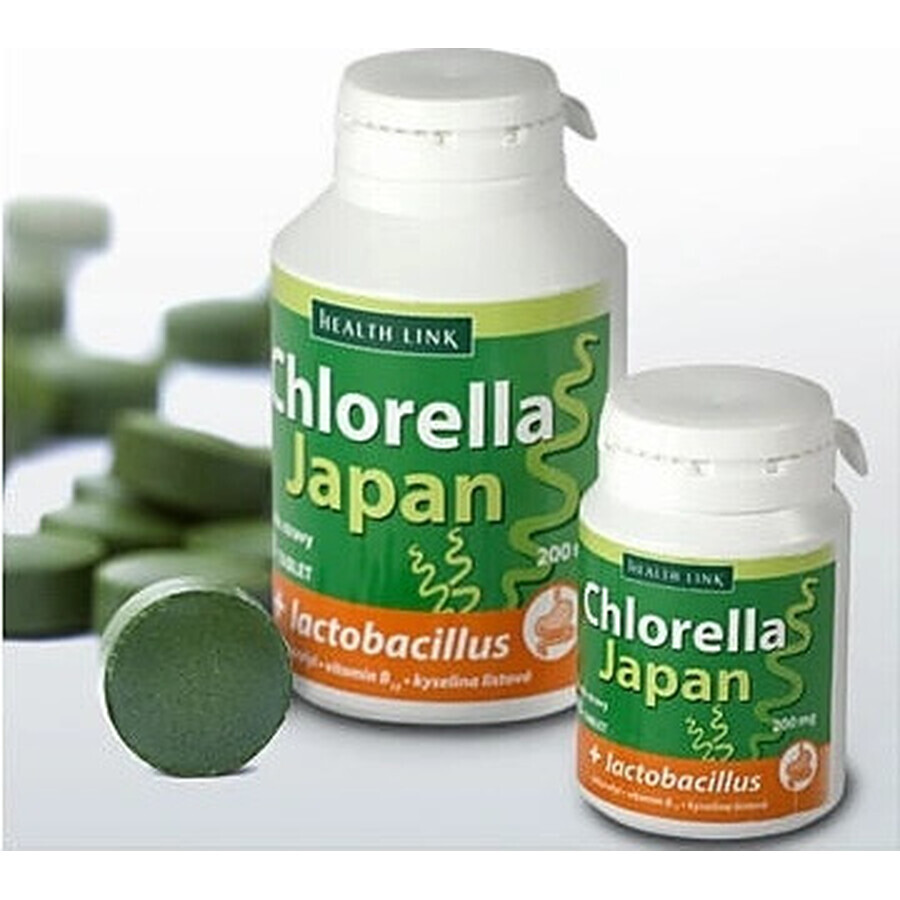 Health Link CHLORELLA JAPAN 1×250 tbl, Chlorella