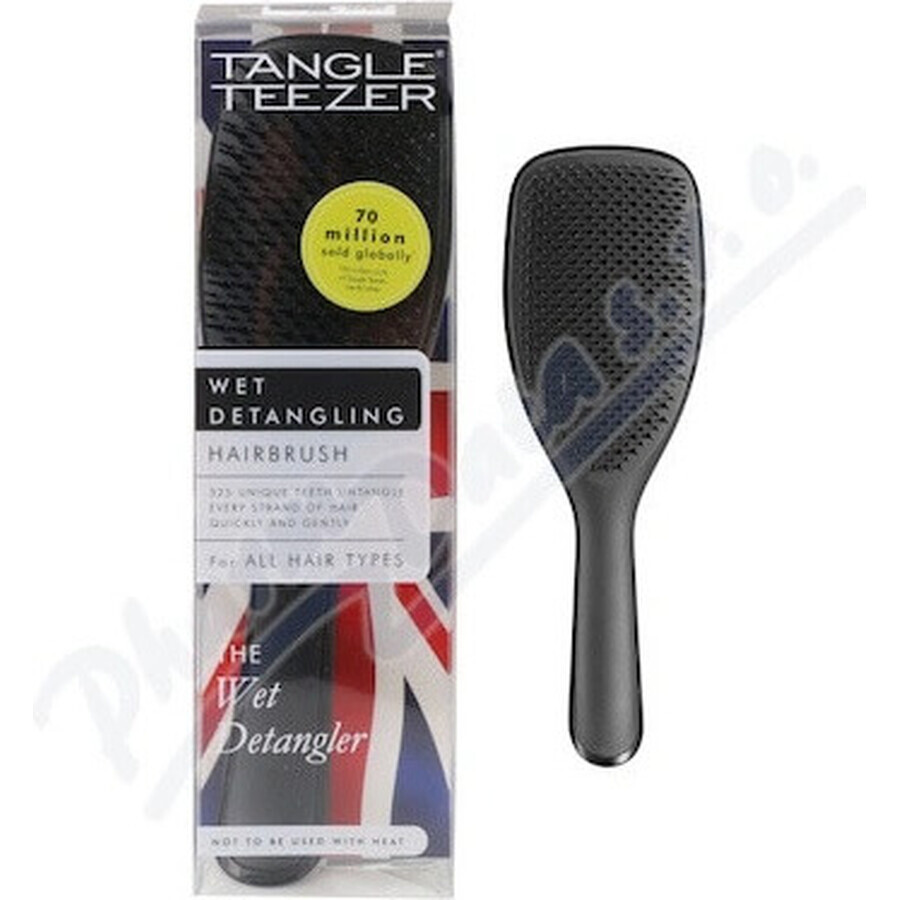 Tangle Teezer® Grote Natte Ontklitter Zwart Glans 1x1 stuk, haarborstel