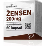 nefdesanté ŽENŠEN 200 mg 6×10 cps, voedingssupplement