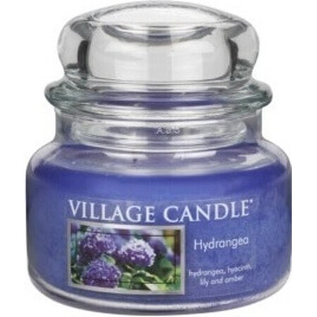 Village Candle Lumânare parfumată în sticlă - Hydrangea - Hydrangea, mică 1×1 buc, lumânare parfumată